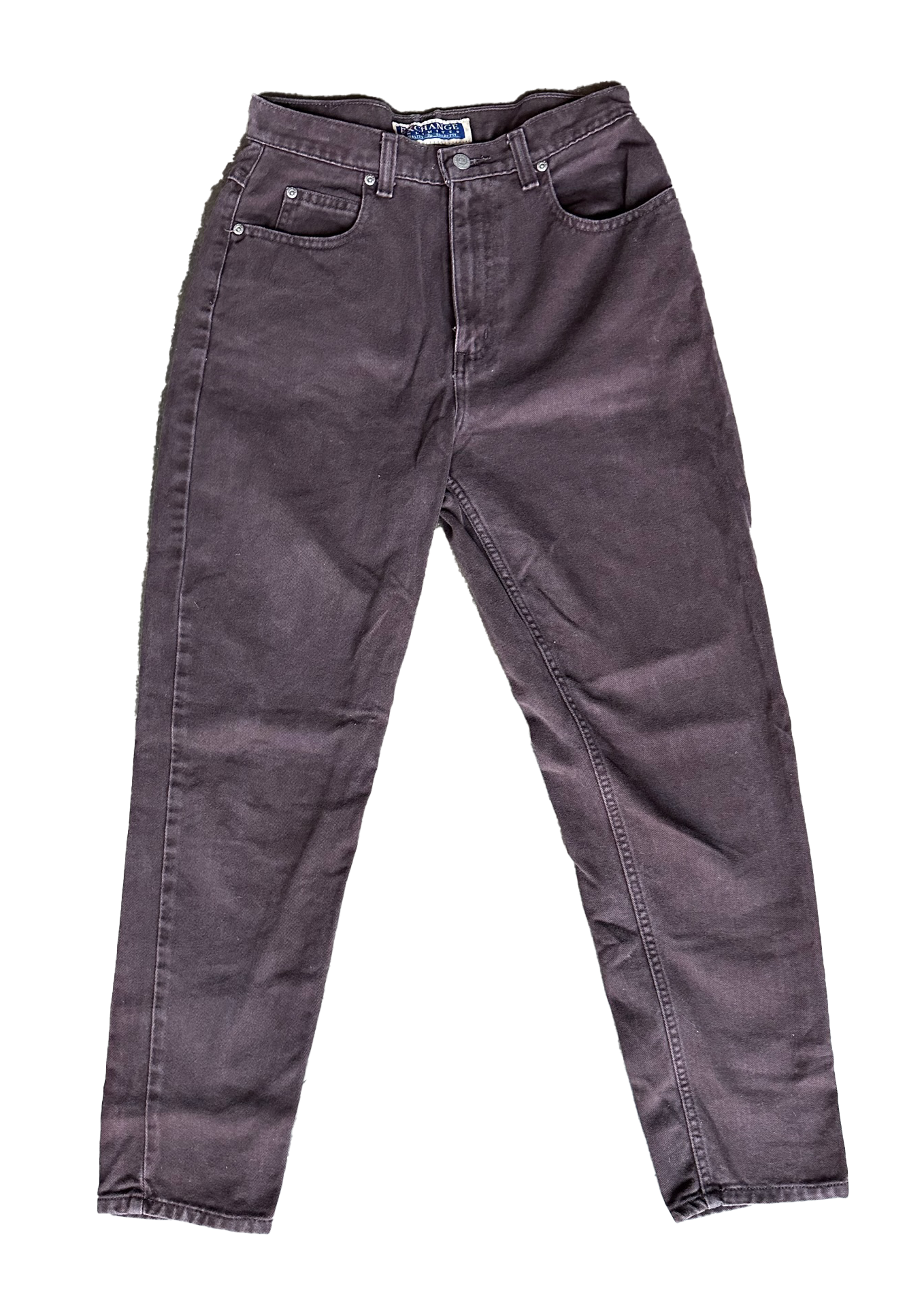 Brown Denim Pants "Exchange Unlimited"